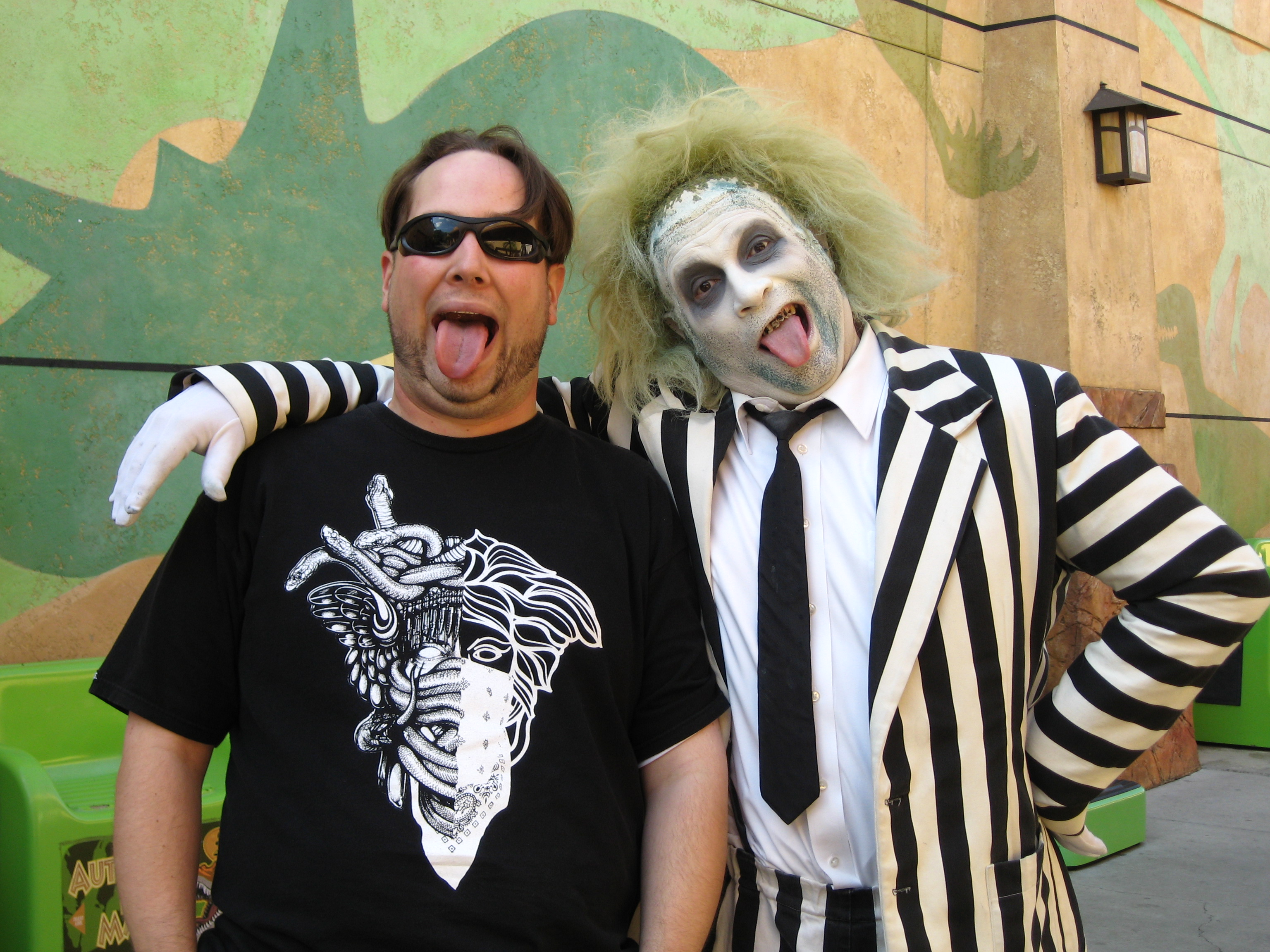 Honeymoon at Universal — Beetlejuice showed up